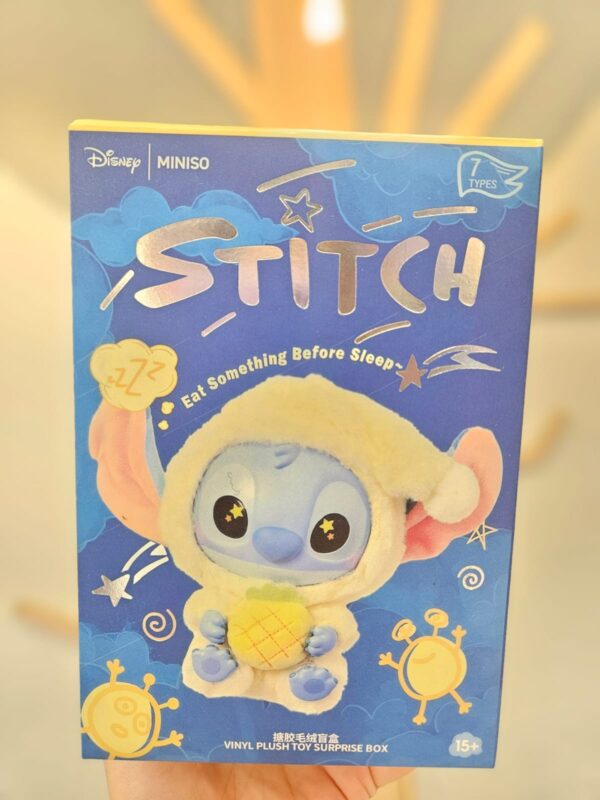 Chaveiro Pelúcia Caixa Surpresa Stitch Disney