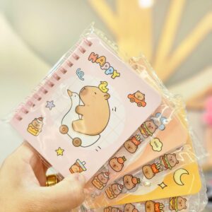 Caderneta Capivara com Divisórias 64 Folhas