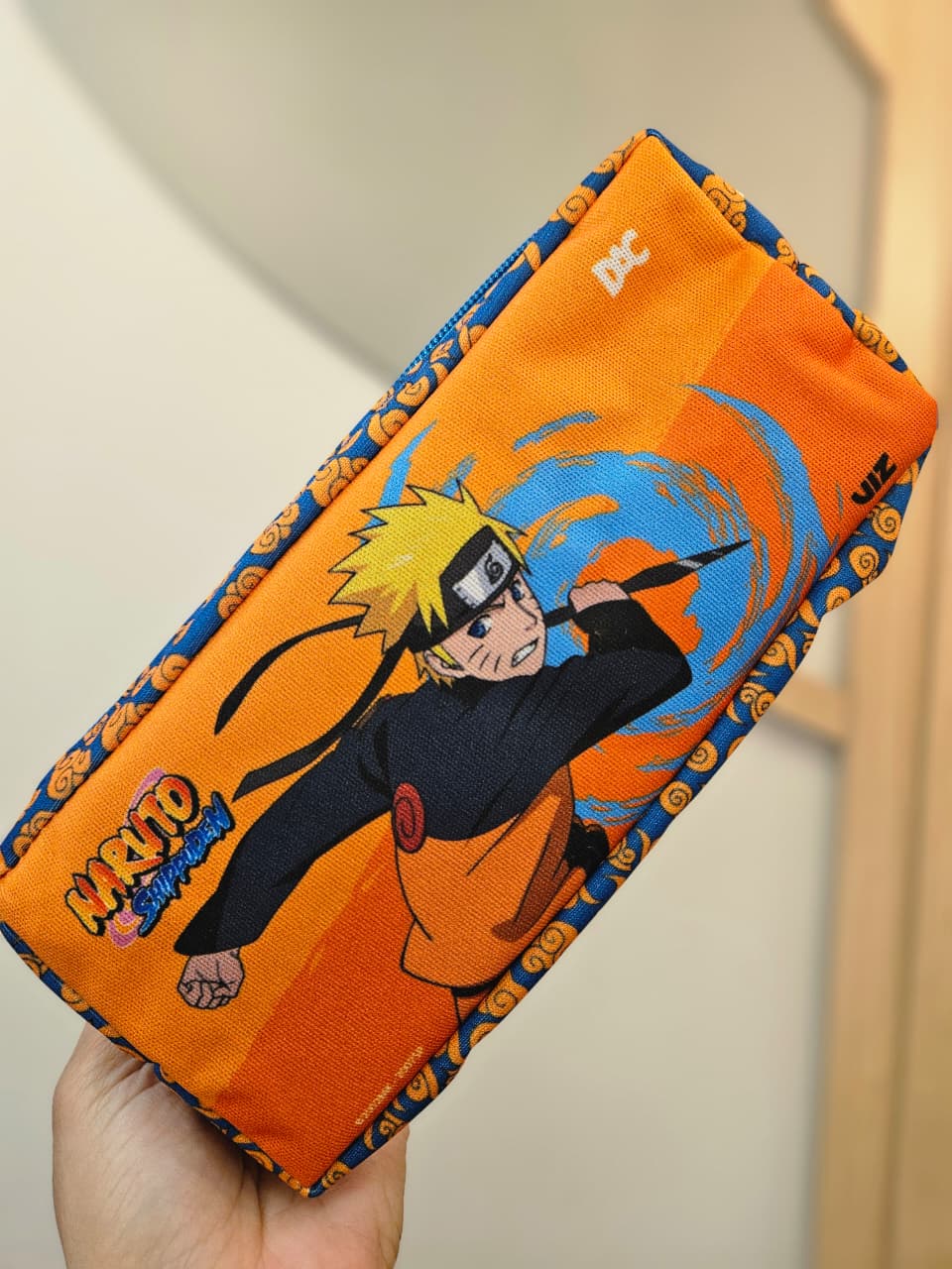 Estojo Escolar Duplo em Tecido Naruto DAC