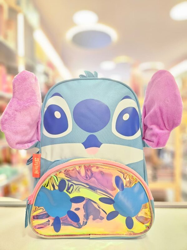Mini Mochila de Costas Stitch Azul Céu Puket