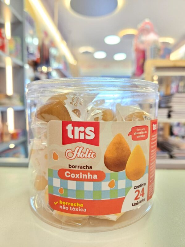 Borracha Coxinha Holic Lanchinhos Tris