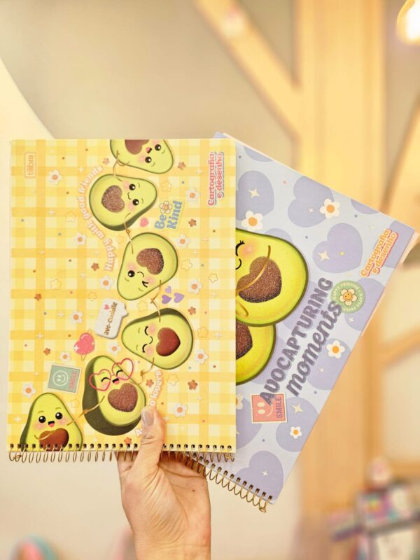 Caderno Cartografia e Desenho Espiral Capa Dura 80 Folhas Abacute Tilibra