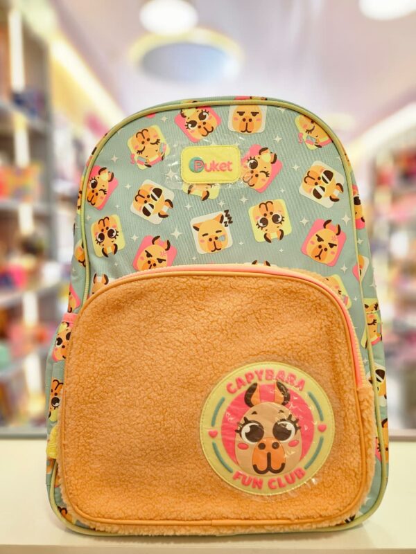 Mochila de Costas Grande Capivara Verde Água Puket