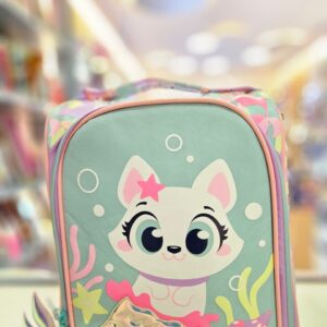 Lancheira Térmica com Alça Pet Sereia Verde Água Puket