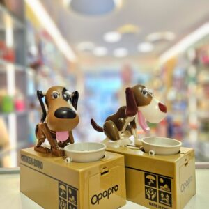 Cofre Eletrônico Pega Moeda Cachorro