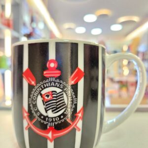 Caneca de Cerâmica Oficial Corinthians 360ml