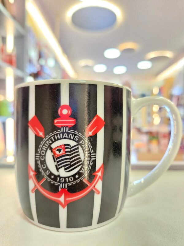 Caneca de Cerâmica Oficial Corinthians 360ml