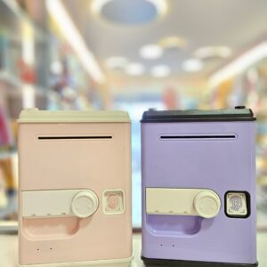 Cofre Infantil Eletrônico Puxa Notas com Senha e Adesivos Opapro