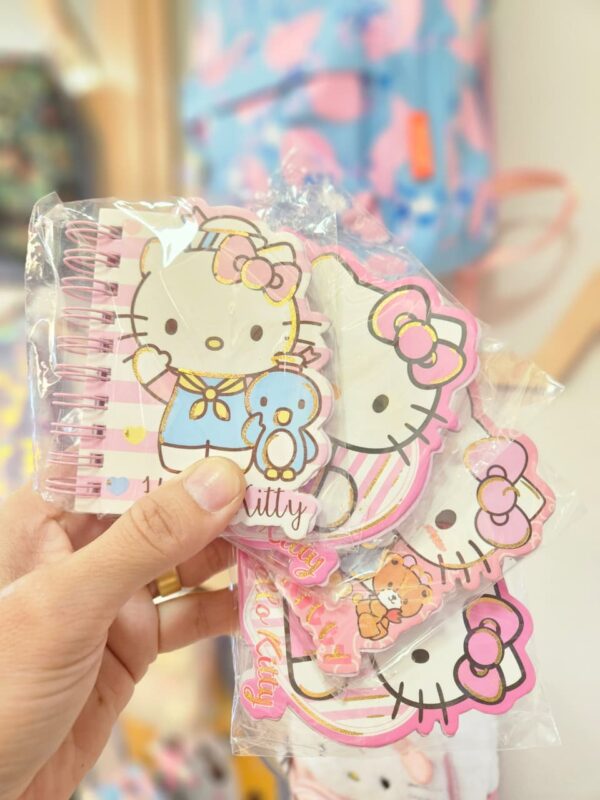 Caderneta de Anotação Hello Kitty Sanrio