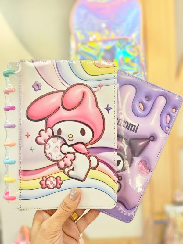 Caderno Disco Pequeno Turma da Hello Kitty