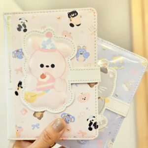 Caderno Fofo Bichinhos com Fecho 12,2x16,9 cm 100 Folhas
