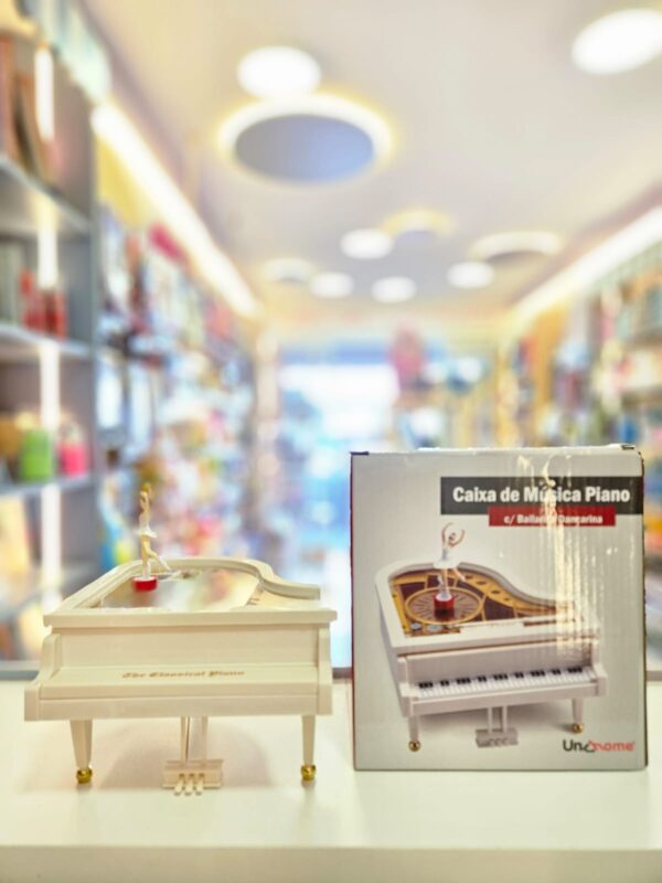 Caixinha de Música Piano com Bailarina