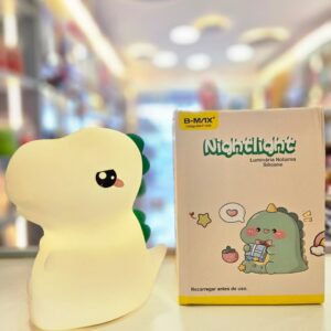 Luminária de Mesa de Silicone Hello Dude Dino Com Timer de Sono