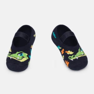 Meia Sapatilha Antiderrapante Jacaré Jungle Puket Tamanho: 23 a 27