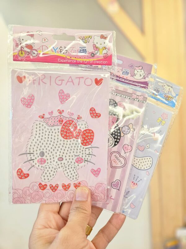 Kit Pintura com Diamante DIY Sanrio Turma da Hello Kitty
