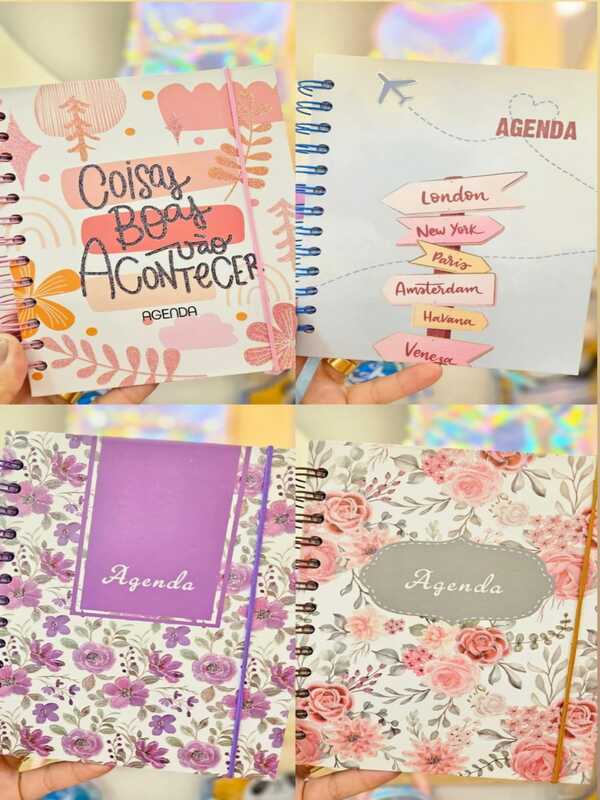 Agenda Feminina Permanente 160 Folhas Tam 13x18cm Interponte