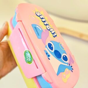 Marmita Média Stitch Rosa Puket