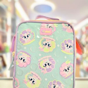 Lancheira Térmica com Alça Gata Sereia Verde Água Puket