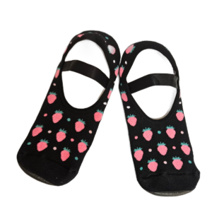 Meia Sapatilha Antiderrapante Berry Sweet Puket Tamanho: 37 a 39