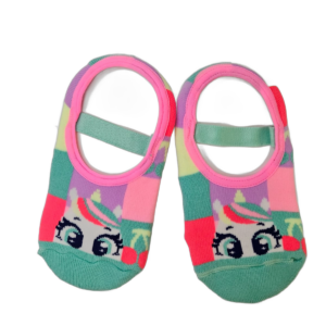 Meia Sapatilha Antiderrapante Unicórnio Cherry Puket Tamanho: 23 a 27