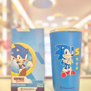 Copo Térmico Sky Sonic 500ml Zonacriativa