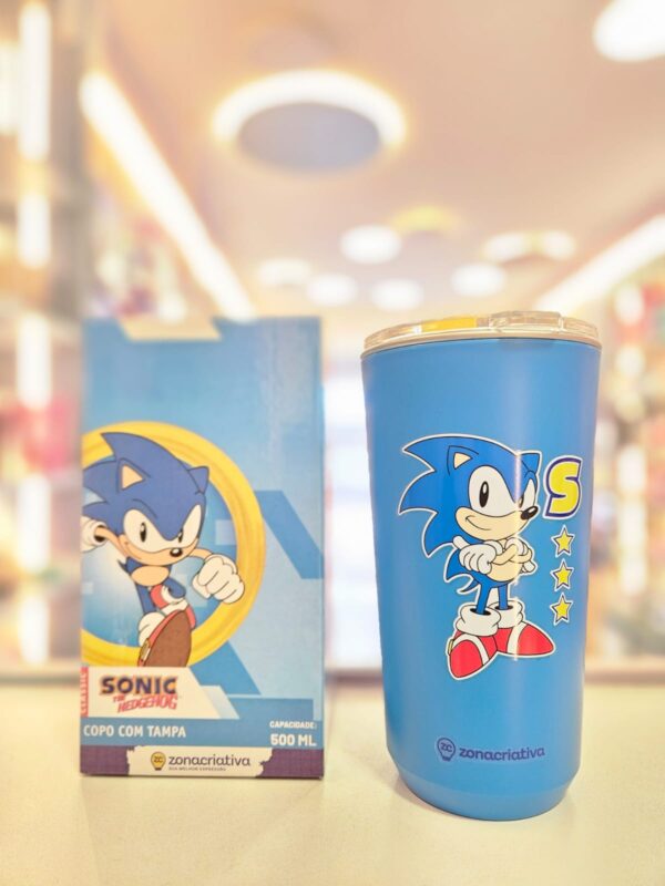 Copo Térmico Sky Sonic 500ml Zonacriativa