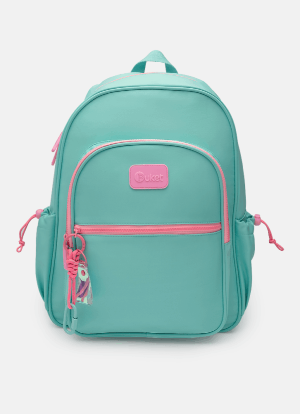 Mochila de Costas Grande Verde Água Puket - Imagem 2