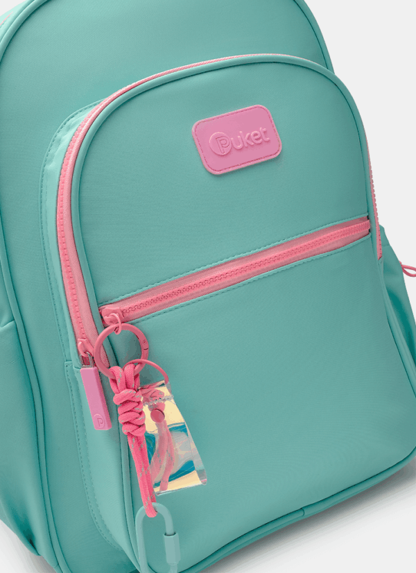Mochila de Costas Grande Verde Água Puket - Imagem 3