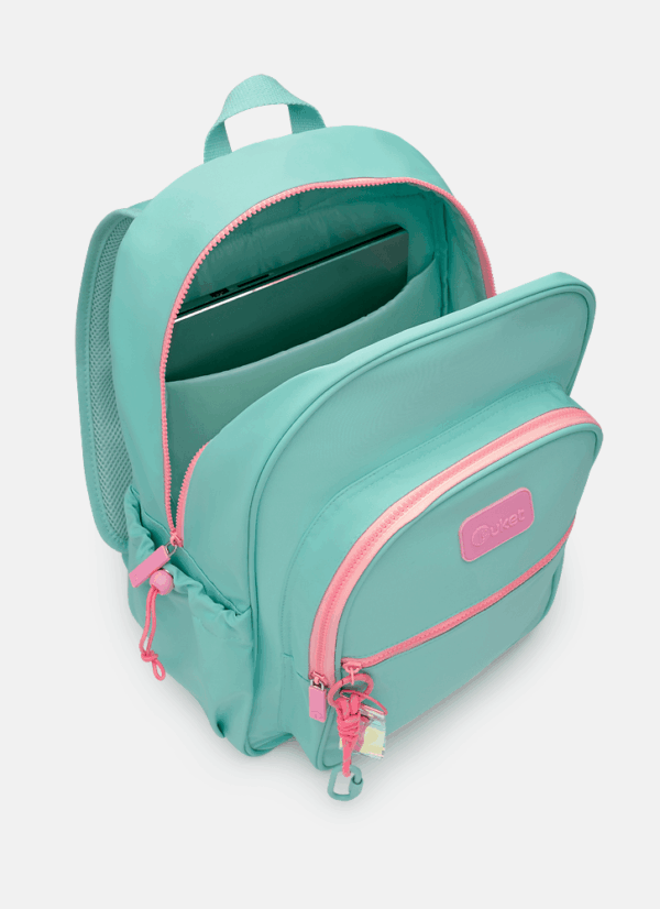 Mochila de Costas Grande Verde Água Puket - Imagem 6
