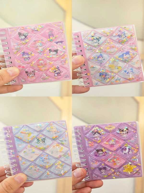 Caderneta Mini Espiral Acqua Turma da Hello Kitty