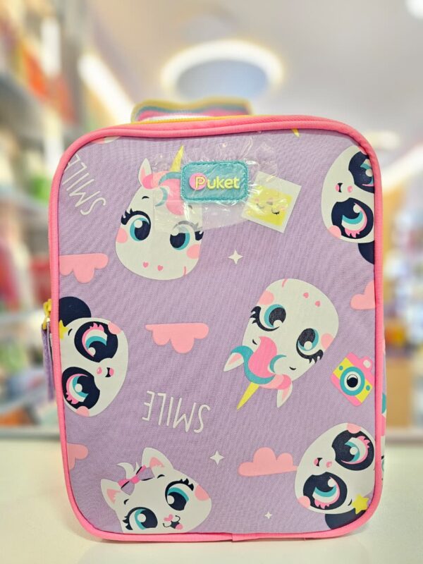 Lancheira Térmica com Alça Multibichos Best Friend Lavanda Puket
