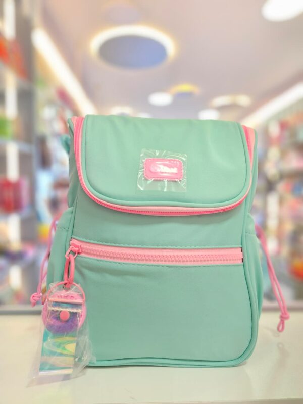 Lancheira Térmica com Bolso Frontal Verde Água Puket