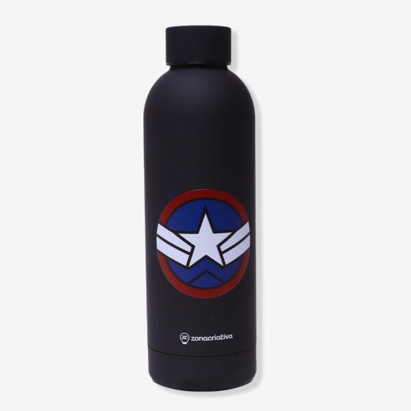 Garrafa Térmica Max Capitão América New World Order 500ml Zonacriatva - Imagem 4