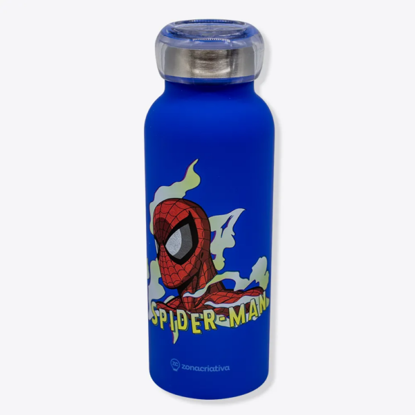 Garrafa Térmica Bubble Spider-Man 500ml Marvel Zonacriativa - Imagem 3