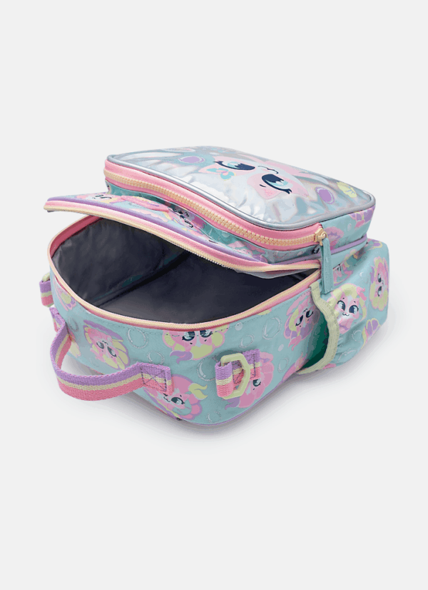 Lancheira Térmica com Bolso Frontal Gata Sereia Puket - Imagem 6
