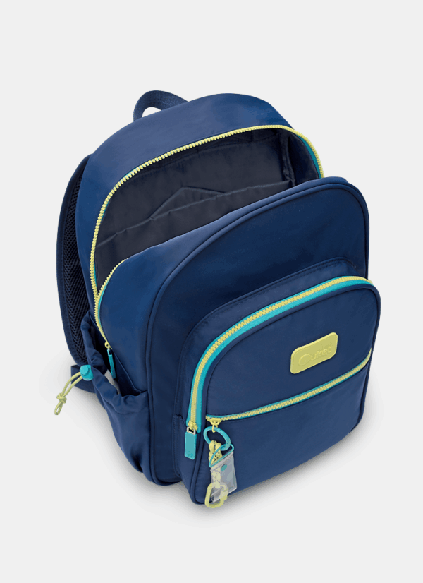 Mochila de Costas Grande Azul Marinho Menino Puket - Imagem 7