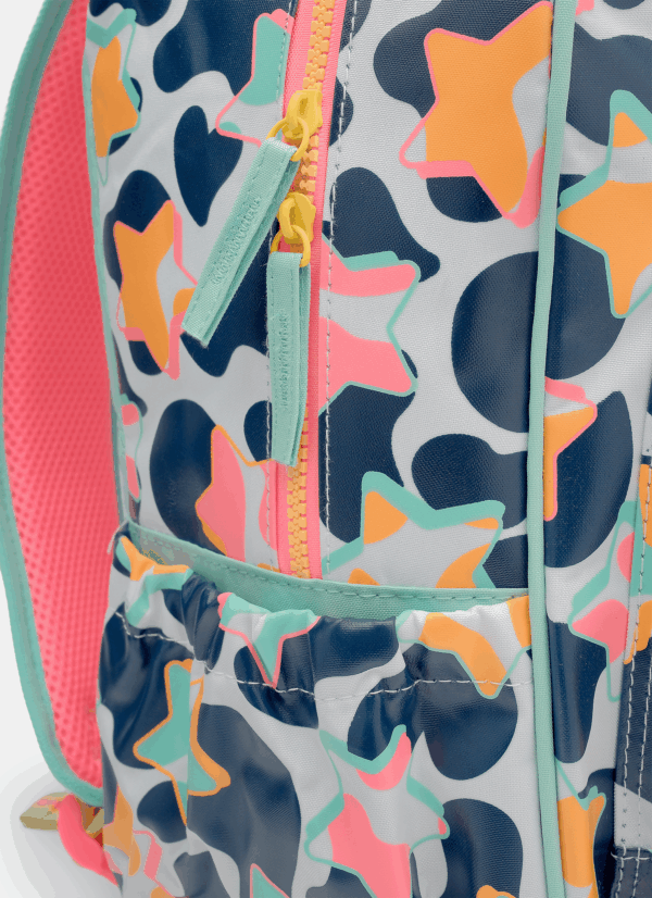 Mochila de Costas Grande Vaca Moosic Fun de Leve Branco Puket - Imagem 5