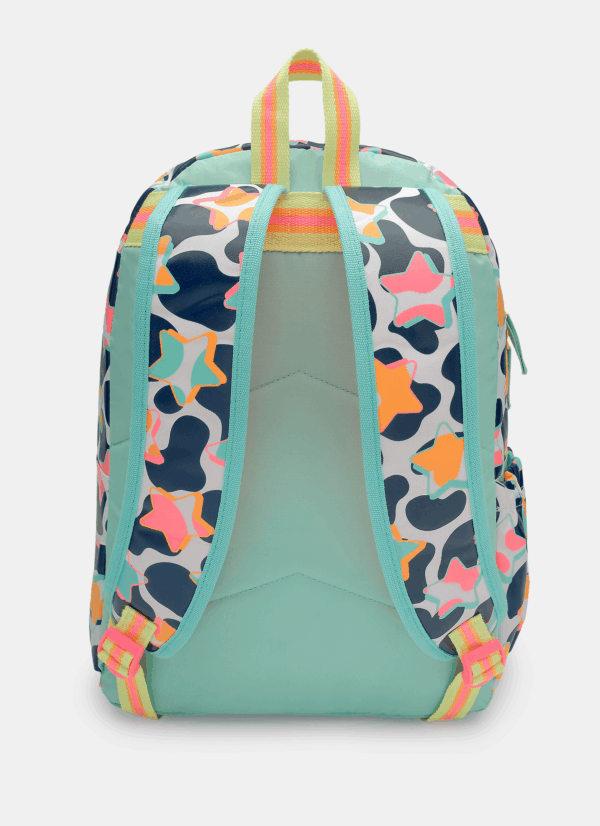 Mochila de Costas Grande Vaca Moosic Fun de Leve Branco Puket - Imagem 6