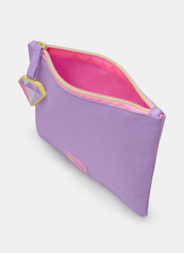 Necessaire Pequena Unicórnio Diamante Lavanda Puket - Imagem 5