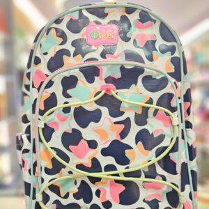 Mochila de Costas Grande Vaca Moosic Fun de Leve Branco Puket