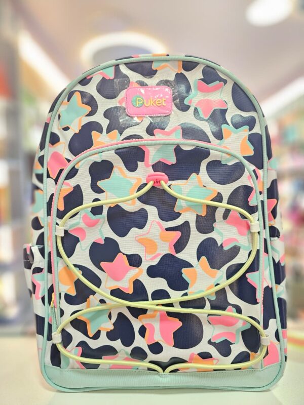 Mochila de Costas Grande Vaca Moosic Fun de Leve Branco Puket