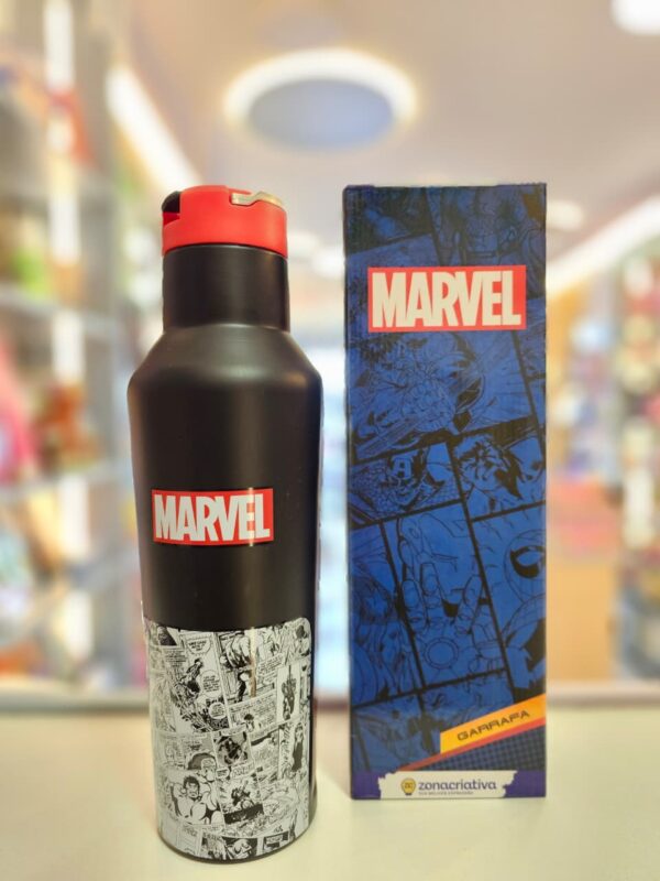 Garrafa Térmica Ranger Marvel 600ml Zonacriatva