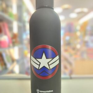 Garrafa Térmica Max Capitão América New World Order 500ml Zonacriatva