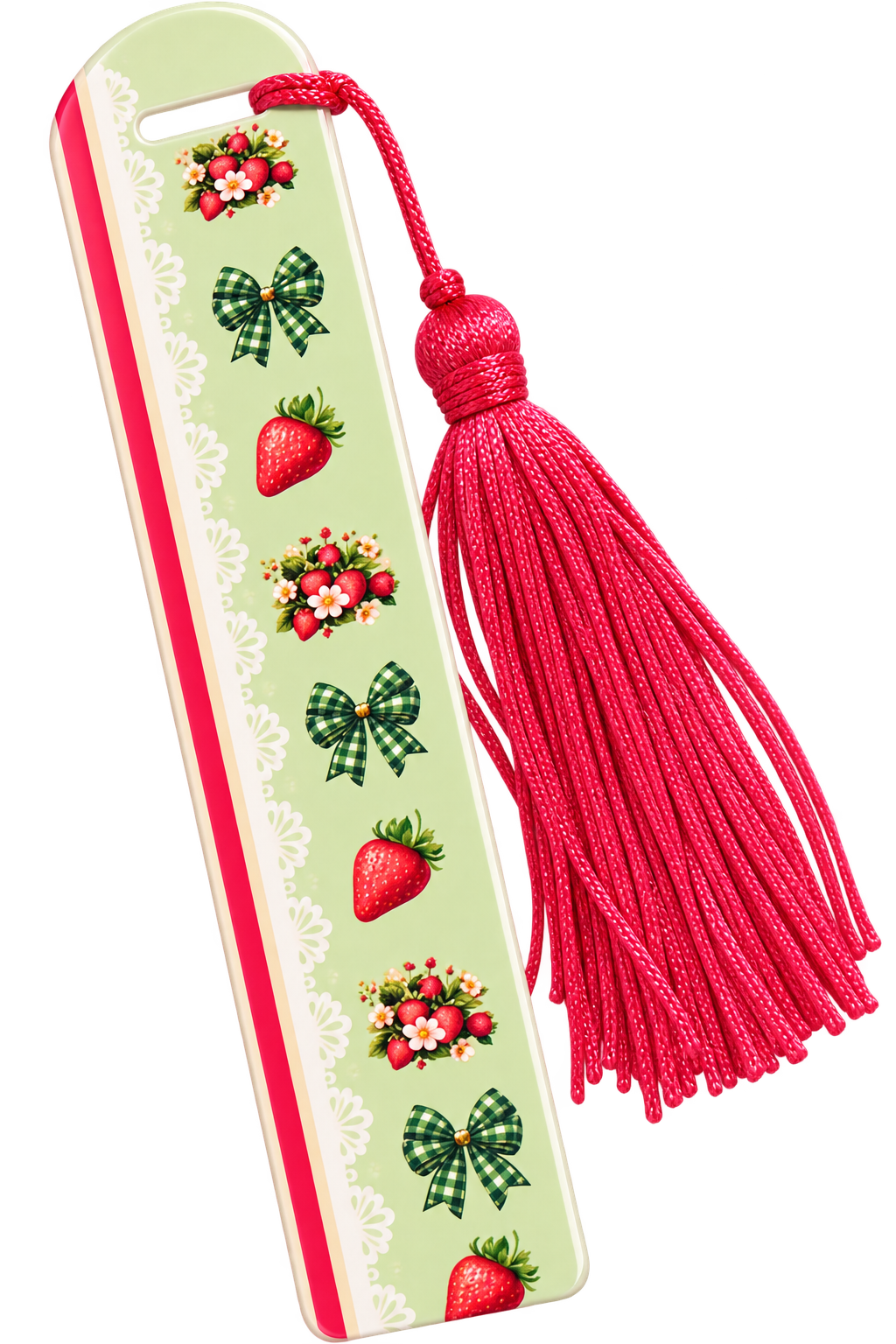 MARCA PÁGINAS DE MORANGO