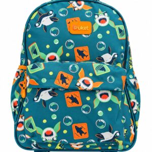 mochila com rodinha dino trio puket
