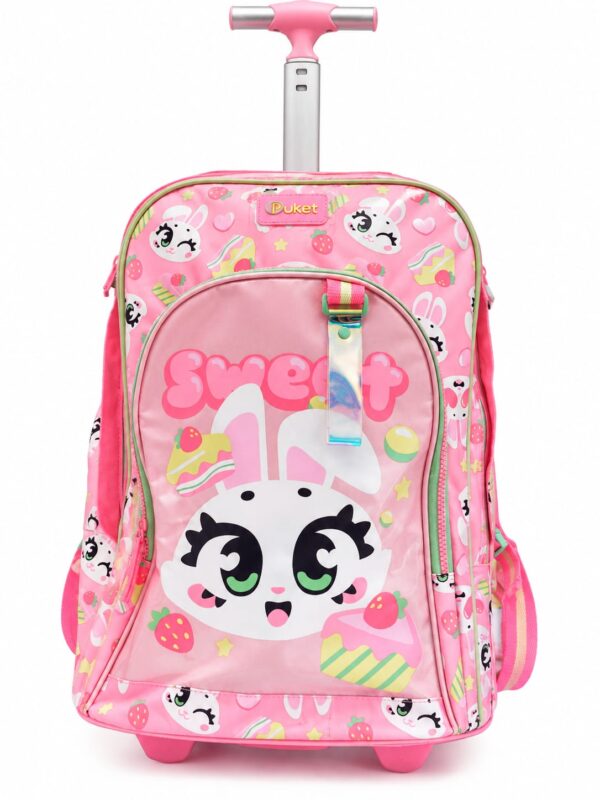 Mochila com rodinha coelha romântica PUKET - Imagem 3