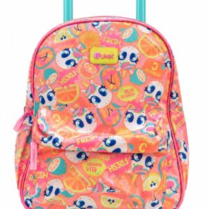 mochila com rodinha unicórnio frutas PUKET