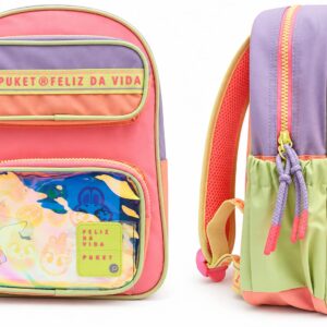 mochila sem rodinha MEDIA COLOR BLOCK PUKET